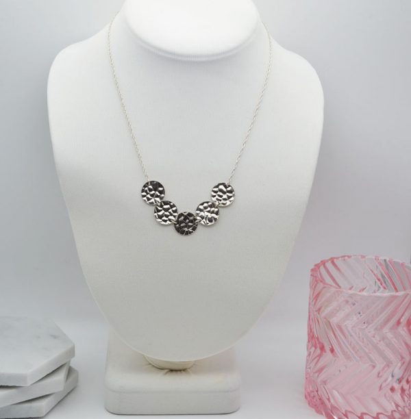 Billie Five Horizontal Bubble Necklace